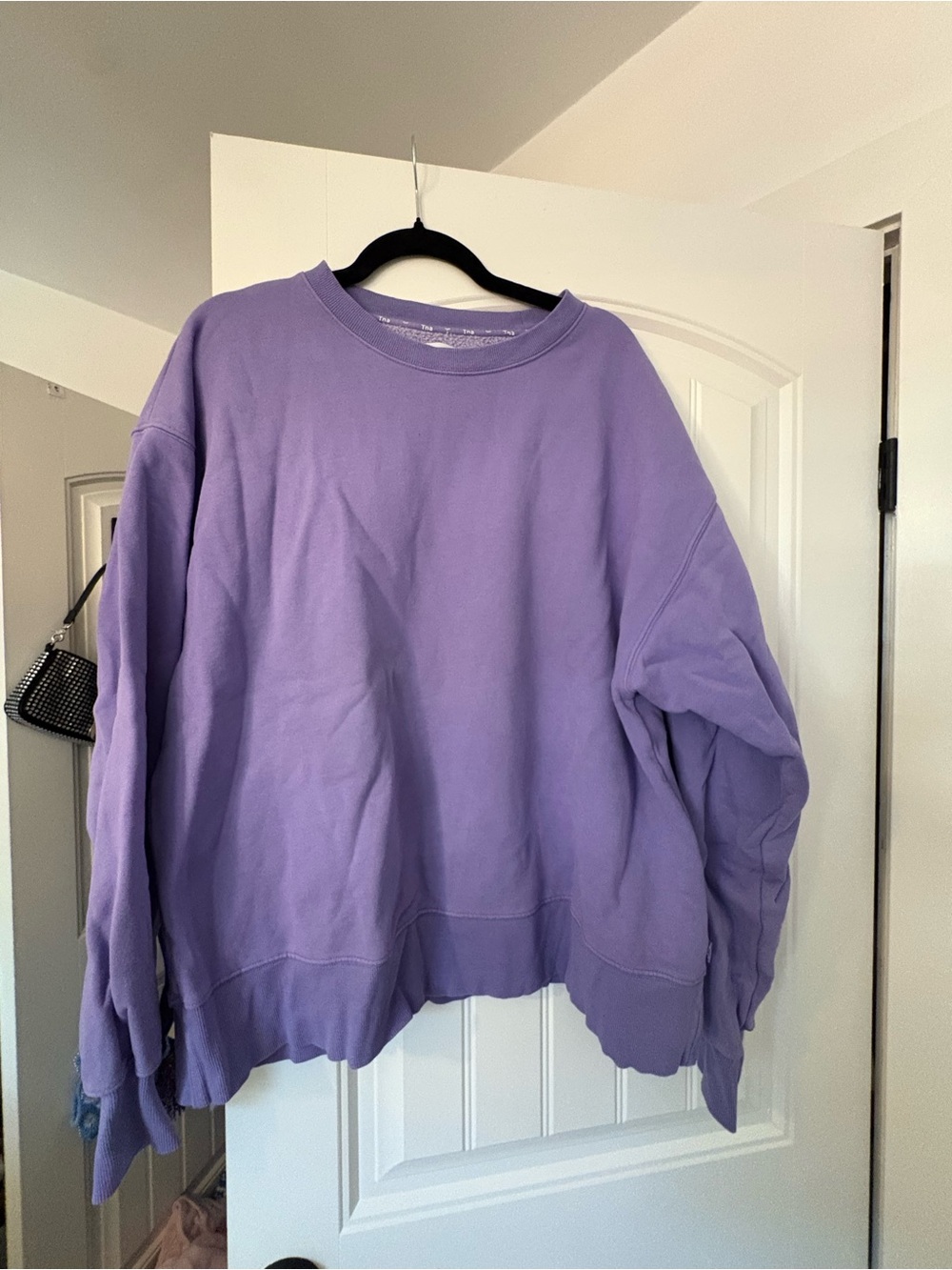 TNA Lavender Crewneck Sweater - Women